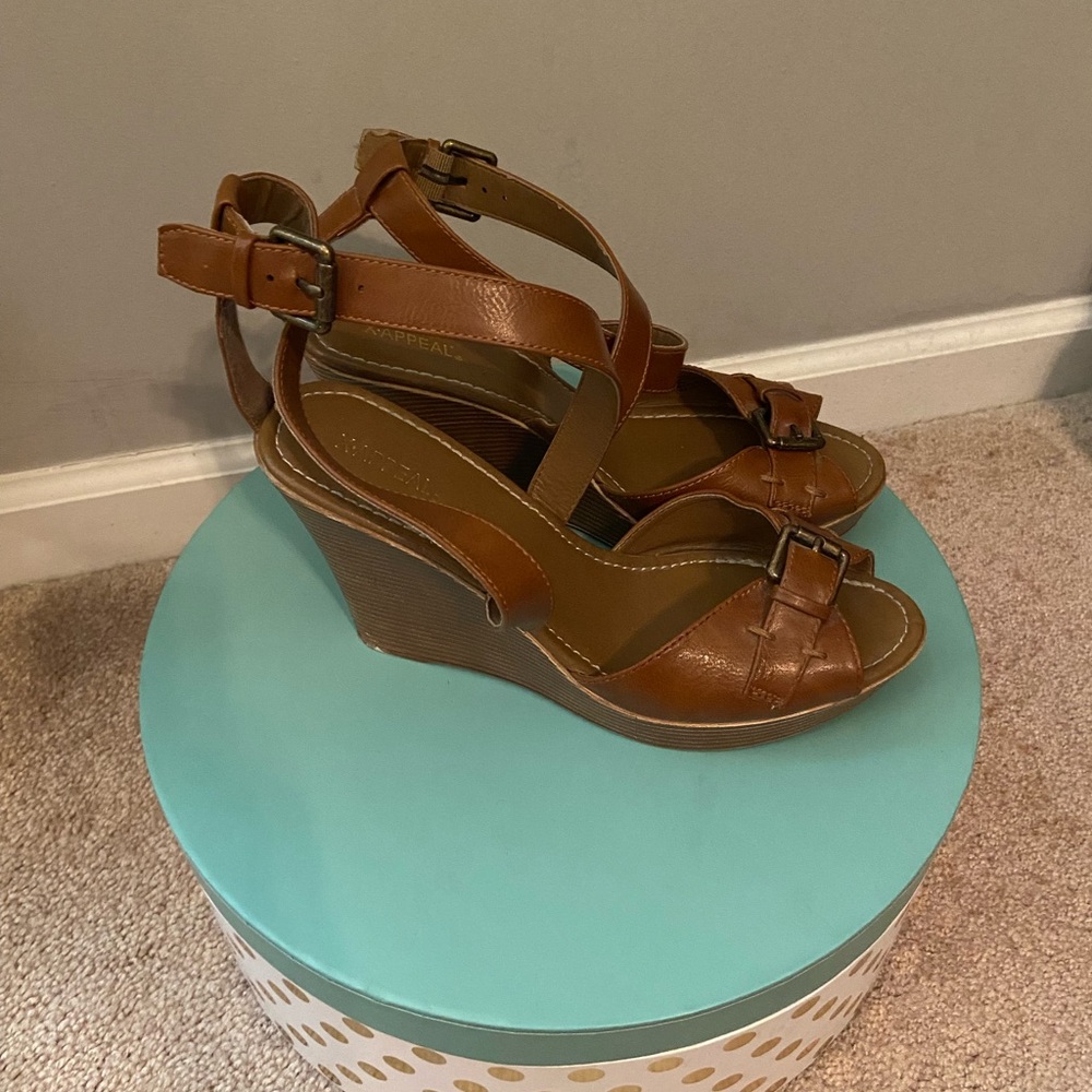 Tan Espadrilles/Size 10
